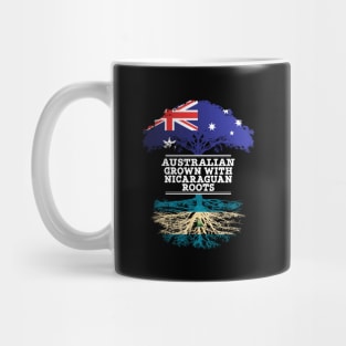 Australian Grown With Nicaraguan Roots - Gift for Nicaraguan With Roots From Nicaragua Mug